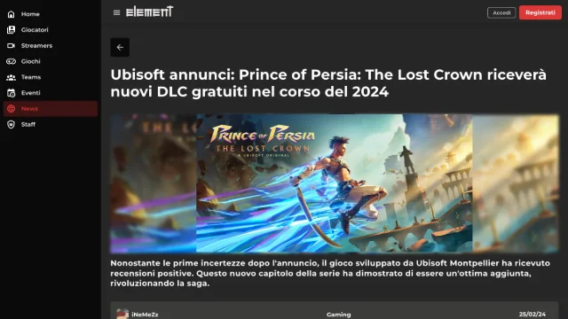 Dettaglio news
